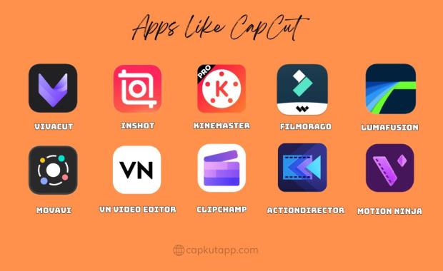 TOP 10 best apps like Capcut - Best Alternatives 2024