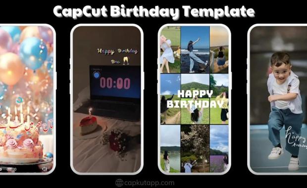 Top CapCut Birthday Templates in 2024